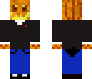 pumpkin in suit