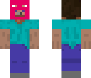 steve with a adopolus skin