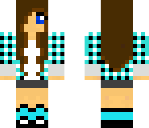 blue regular girl