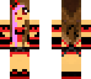 devil girl red