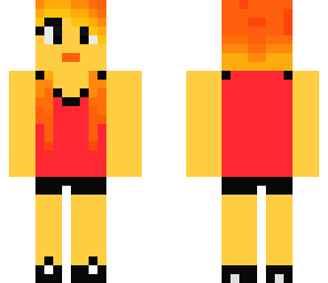flame girl
