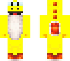 Yellow Yoshi Minecraft Skin