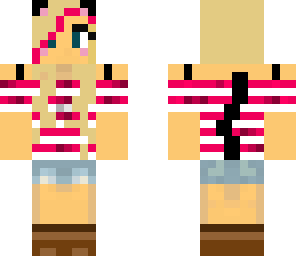 pink cat girl