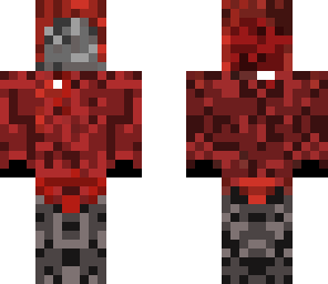 hooded adveturer red