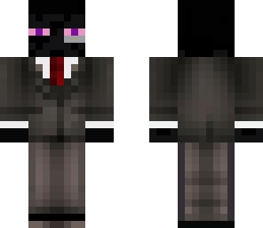 enderman in suit with headset