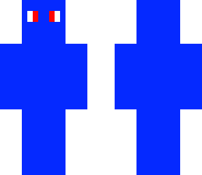 blue man