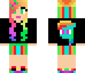 rainbow dash girl