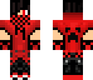 red teenager