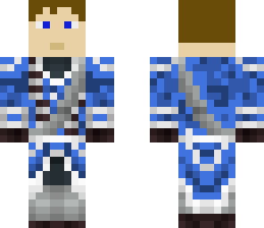 blue person