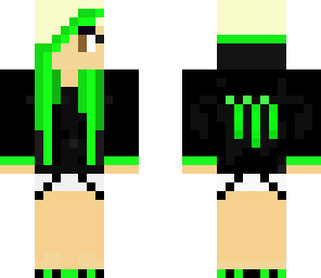 green monster girl