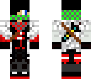 red teen boy