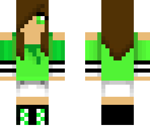 lime green anime girl 2