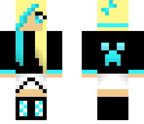 blue girl
