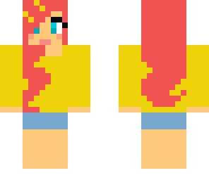 yellow girl skin