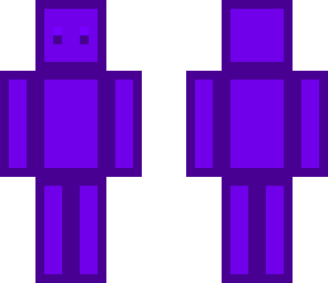 purple man