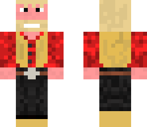 penut's red and gold skin