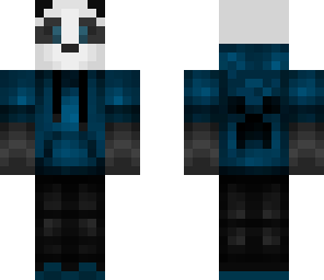 blue panda