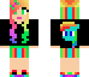 rainbow dash girl