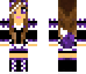purple fox girl