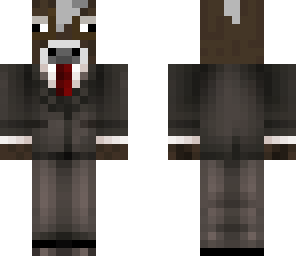 cow in a suit