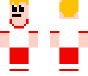 red and white