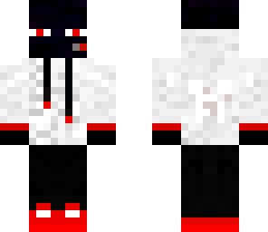 new enderman with red eyes