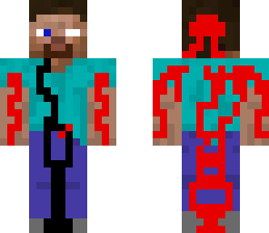 steve and herobrine