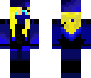 blue ninja girl