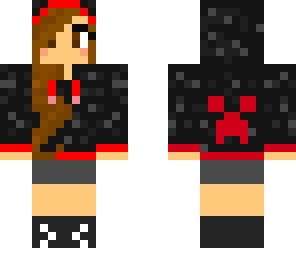hoodie girl red