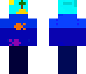 too blue