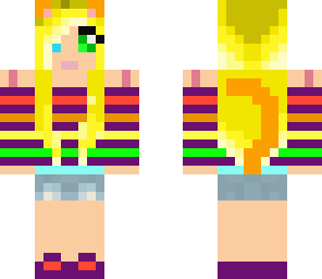 rainbow kitteh