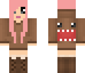 pink haired domo 