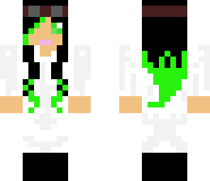scientist girl with goggles