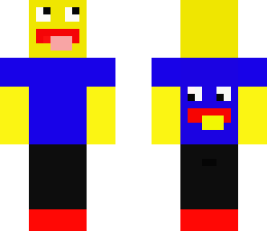 crazy yellow man