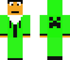 guy in creeper hoddie