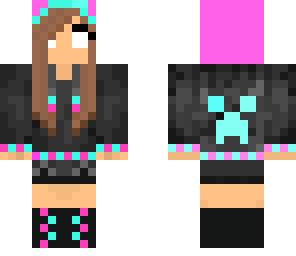 candy  girl herobrine