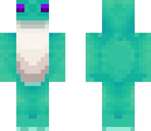 turquoise frog