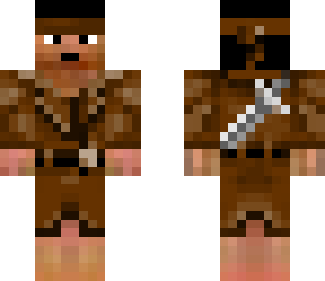 a warrior from year 1700