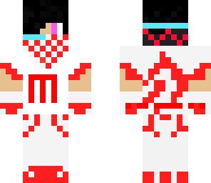white monster boy