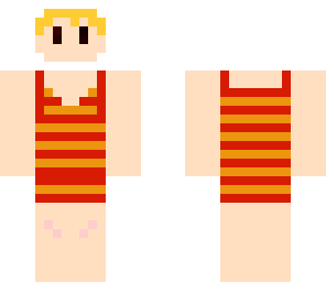finn in a swimming suit