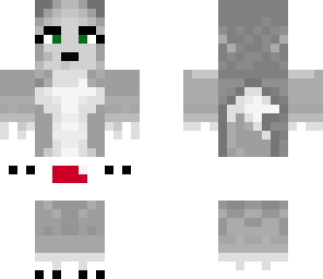 wolf with diaper on