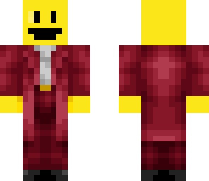 smiley in a suit