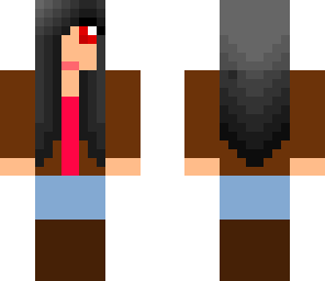 vampire girl with black hair