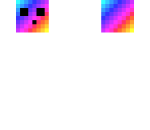 rainbow slime head