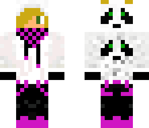 blonde panda dude