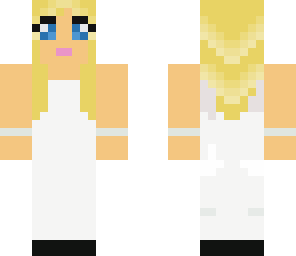 fixed blonde wedding girl