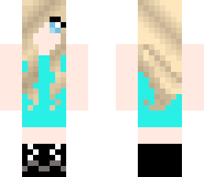 blue party girl