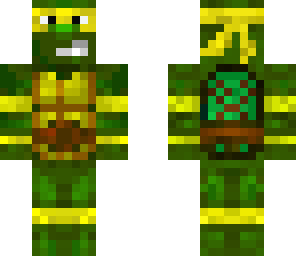 tmnt yellow ninja turtle