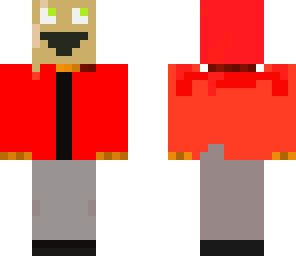 epic face with red hoodie