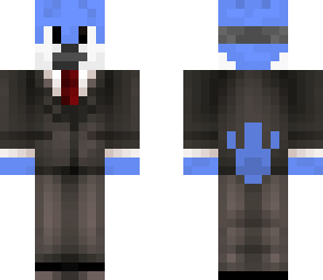 mordecai suited up